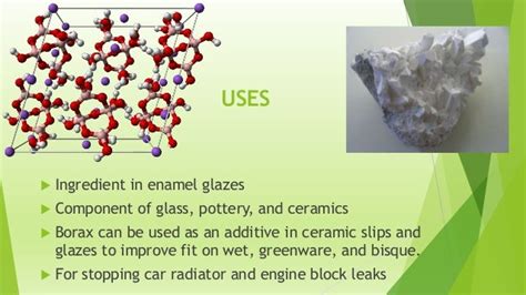  Borax - Ein unverzichtbarer Bestandteil für Glas und Emaille!